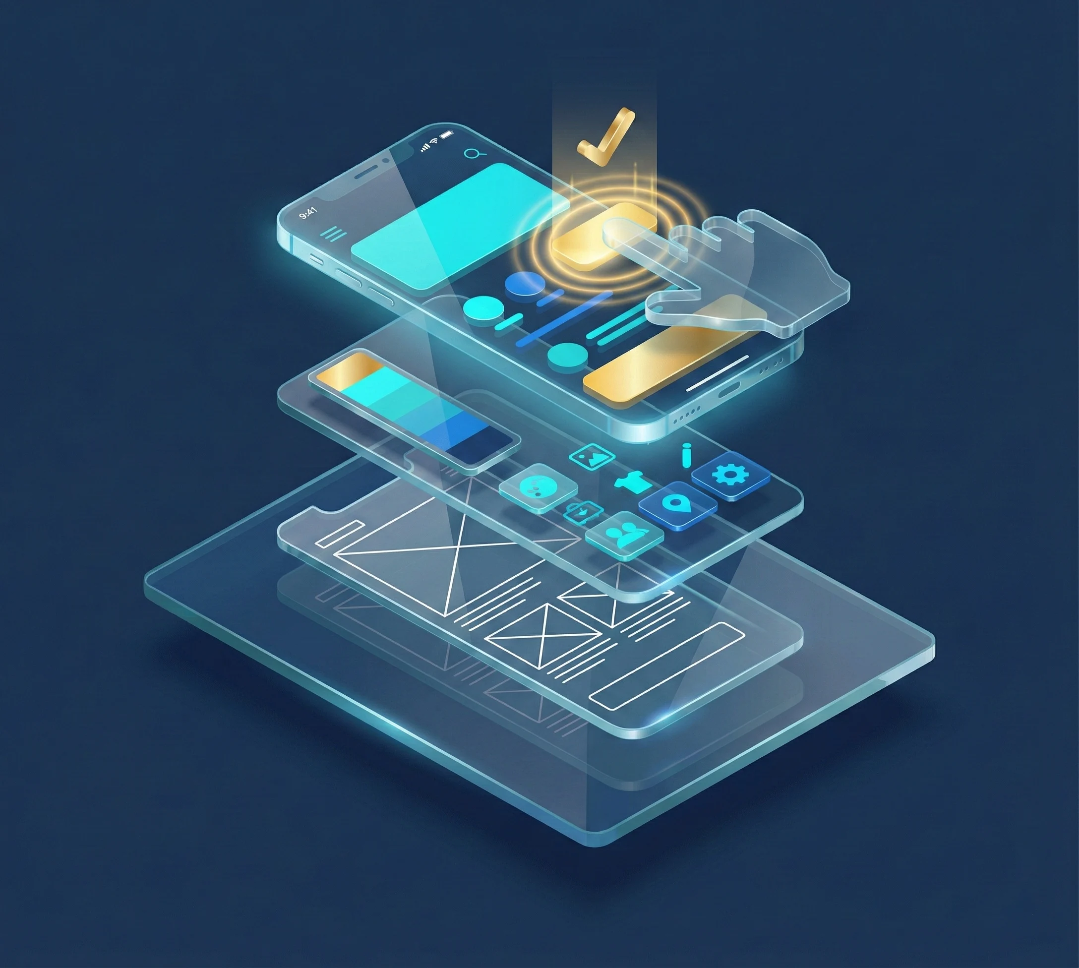 خدمة تصميم واجهات وتجربة المستخدم